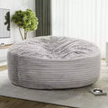 HomeStock Kade 6ft Faux Fur Foam Bean Bag